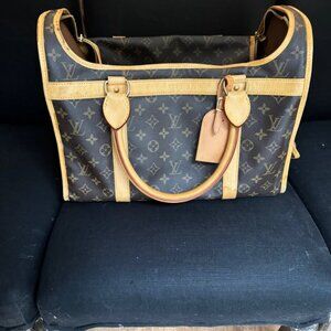 Louis Vuitton Dog Bag Carrier